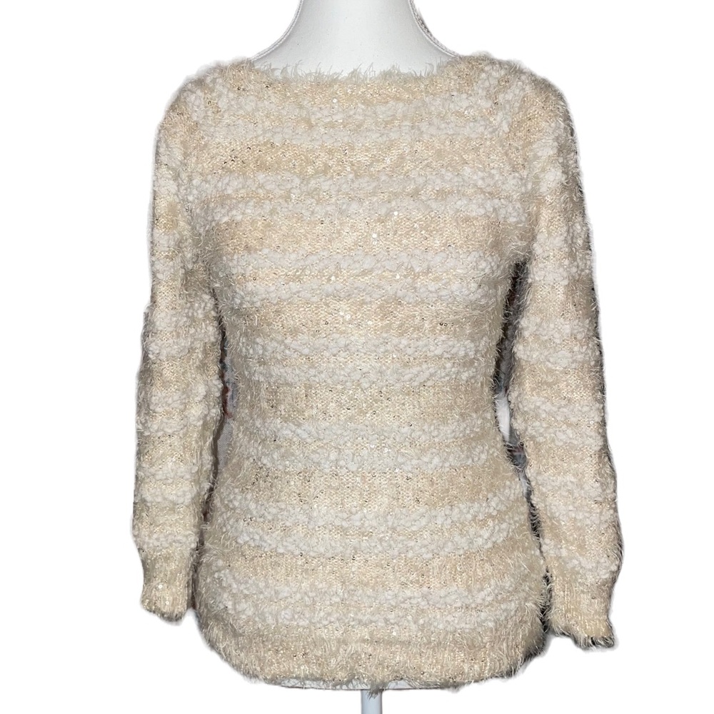Katsumi Sequin Acrylic Sweater S